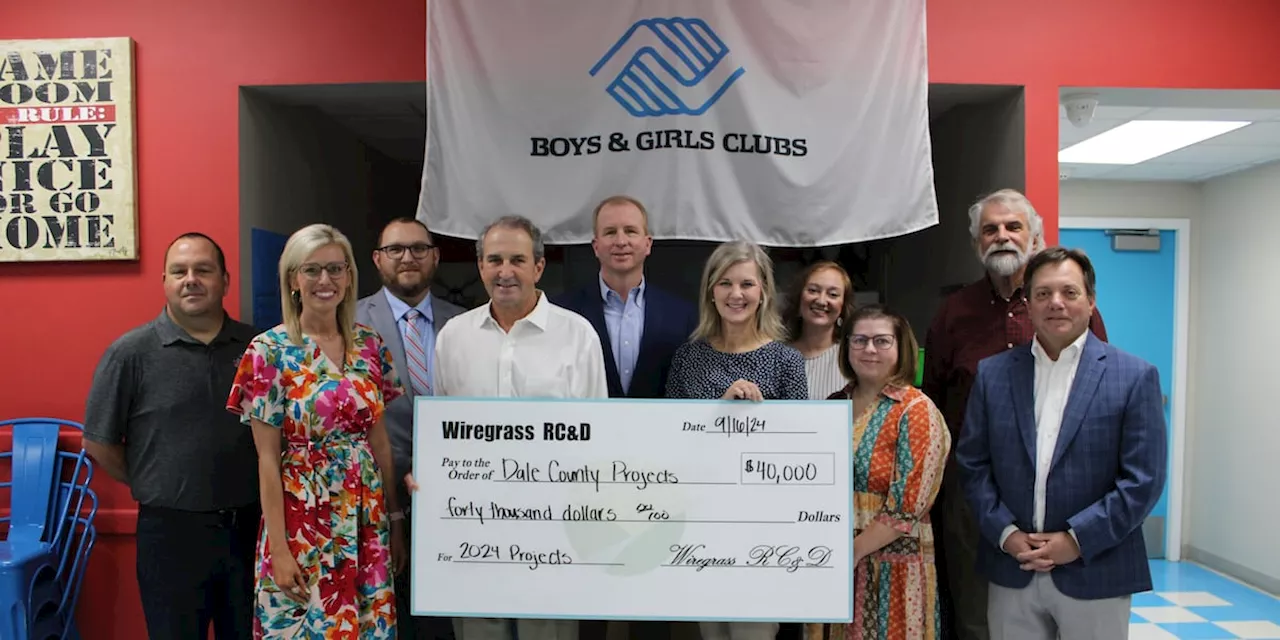 Wiregrass RC&D Awards $40,000 in Grants to Dale County Organizations