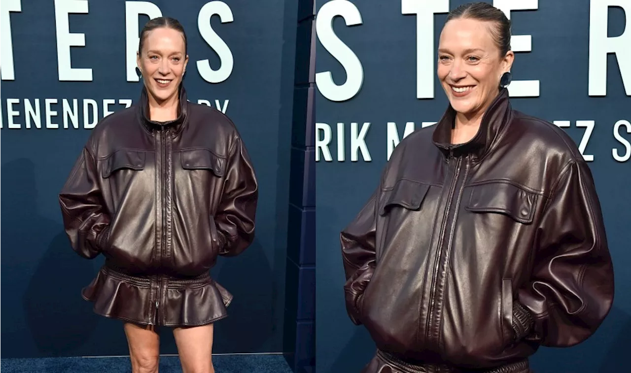 Chloë Sevigny Stuns In Sleek Bomber Dress At 'Monsters: The Lyle And Erik Menendez Story' Premiere