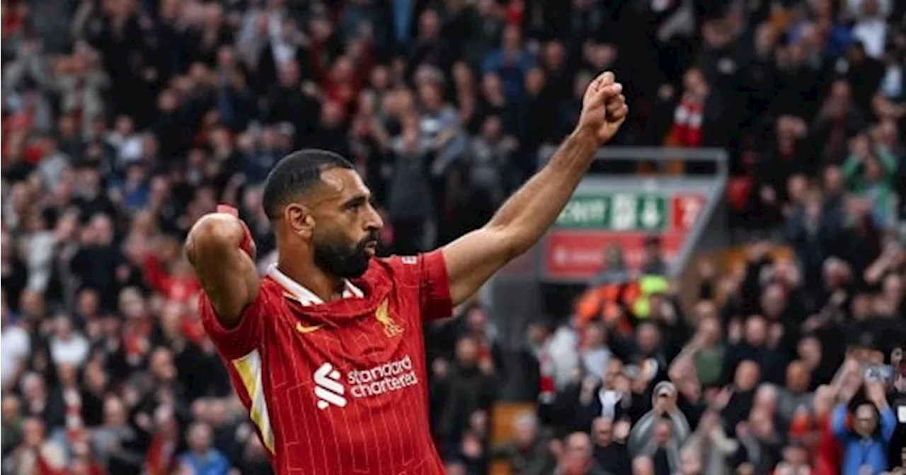 هدف محمد صلاح فى مانشستر يونايتد الأفضل فى ليفربول بشهر أغسطس