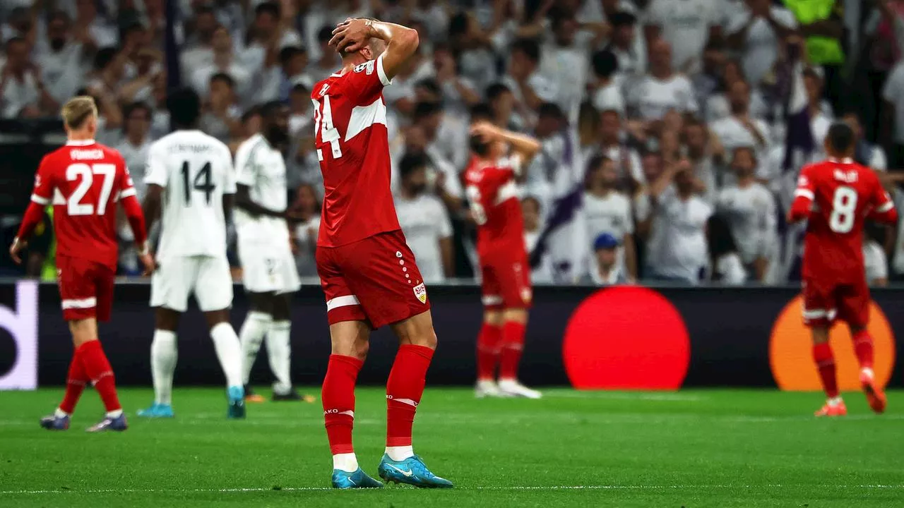 1:3 in Champions League: Stuttgart verpasst Coup bei Real