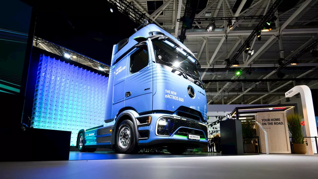 IAA-Transportation: Fährt der Lkw von morgen elektrisch?