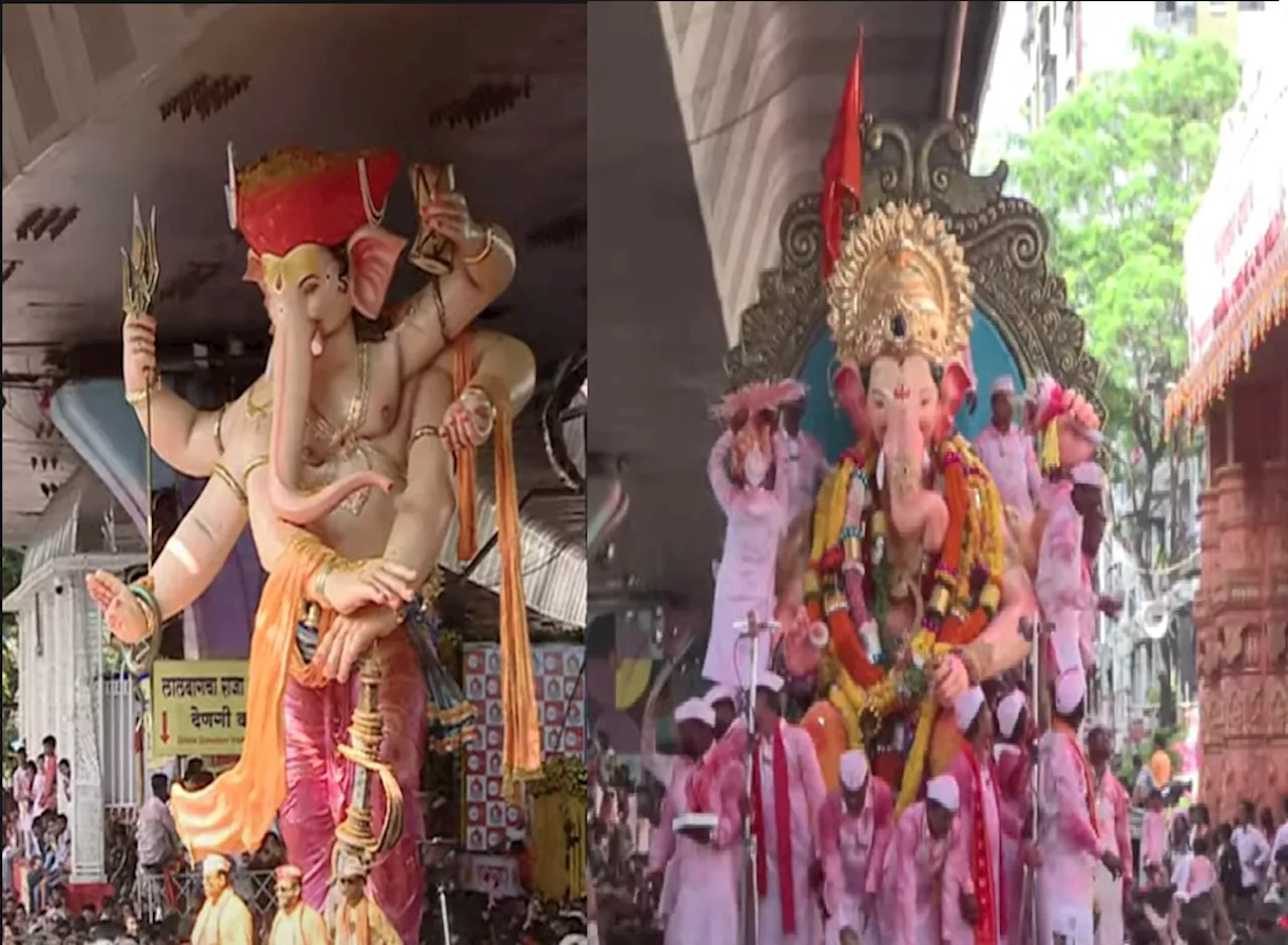 Mumbai Ganapati Visarjan 2024 Live Updates: उंच भव्य आणि देखण्या गणेशमूर्तींनी खुलले मुंबईचे रस्ते पुढच्या वर्षी लवकर या... चा घोष