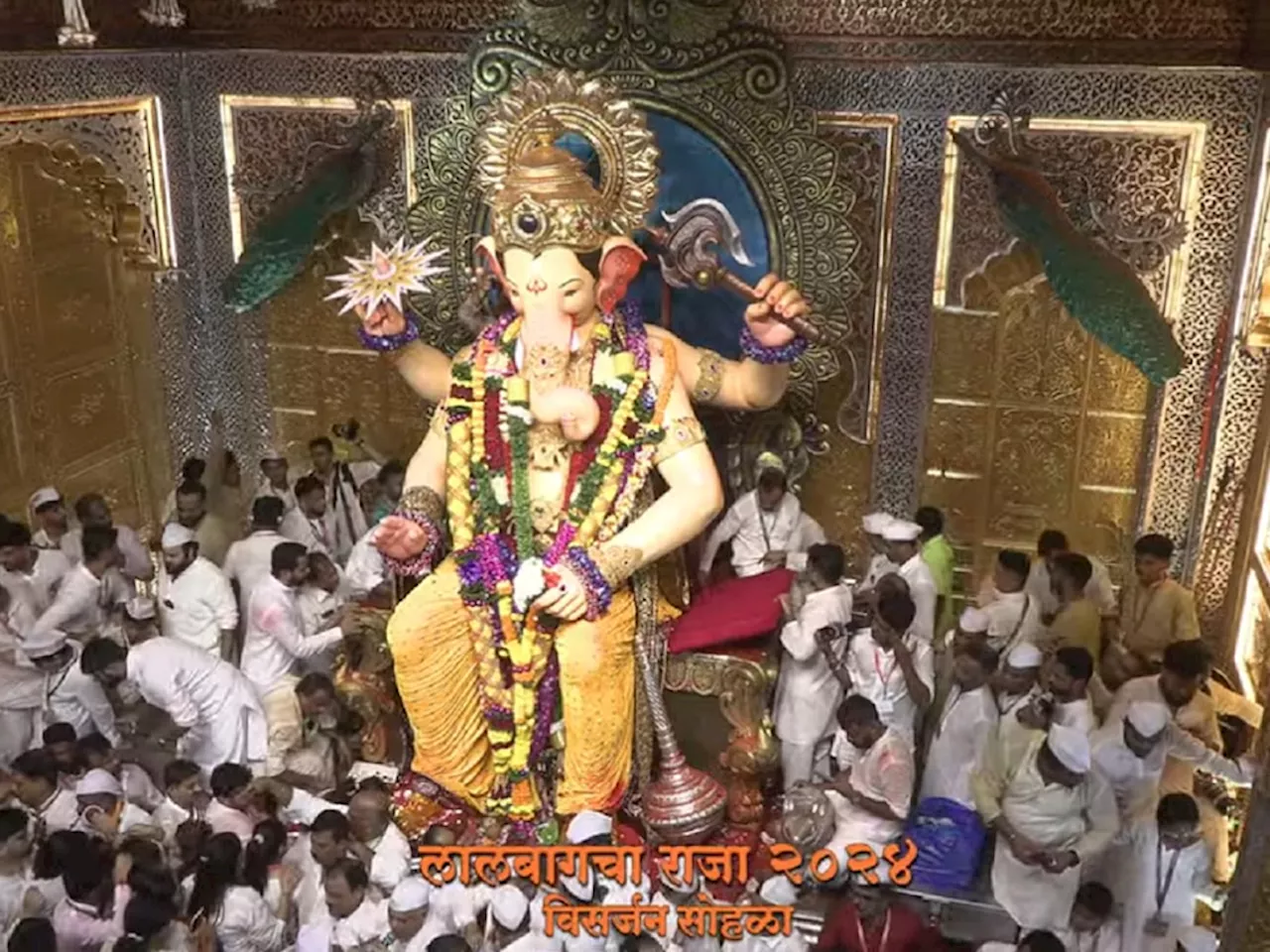 Mumbai Ganapati Visarjan 2024 Live Updates: लालबागचा राजा विसर्जनास मार्गस्थ गिरगावातही मिरवणुकांना सुरुवात