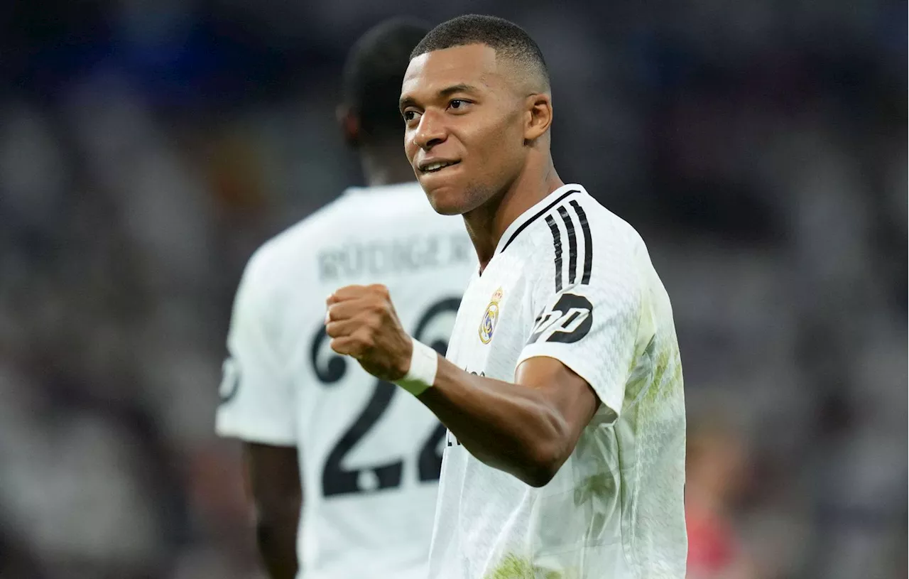 Ligue des champions : Kylian Mbappé buteur pour sa première en C1 avec le Real