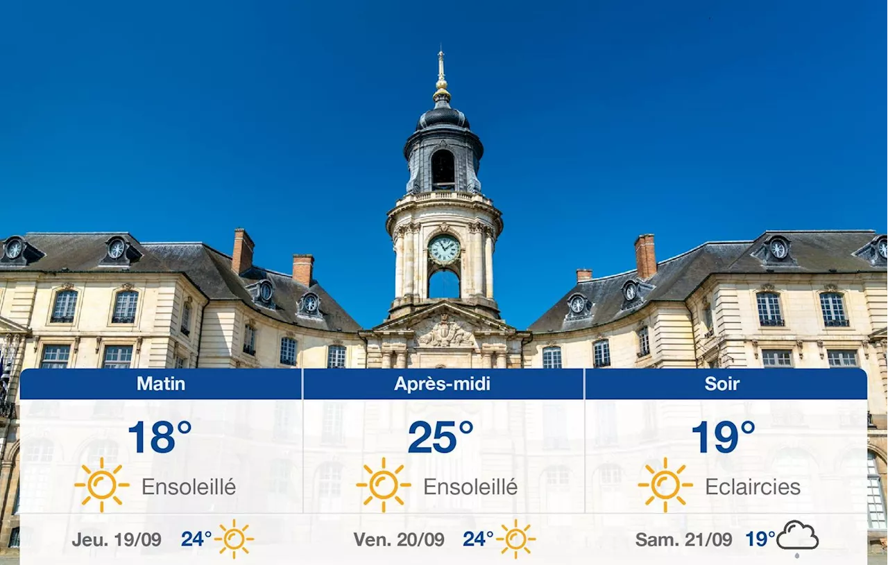 Météo Rennes: prévisions du mercredi 18 septembre 2024