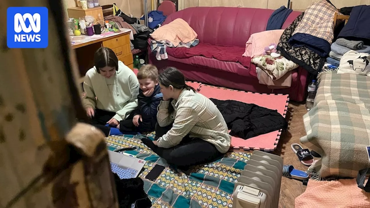 Inside the Ukrainian classrooms under constant fear of bombing
