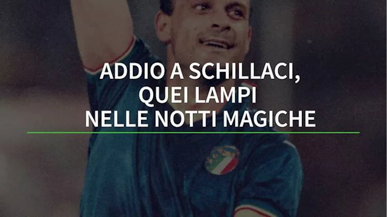 Addio a Totò Schillaci, quei lampi nelle Notti Magiche