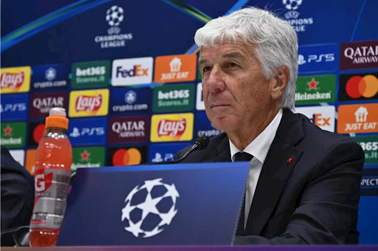 Champions, Gasperini: 'Giocare a Bergamo difficile per tutti'