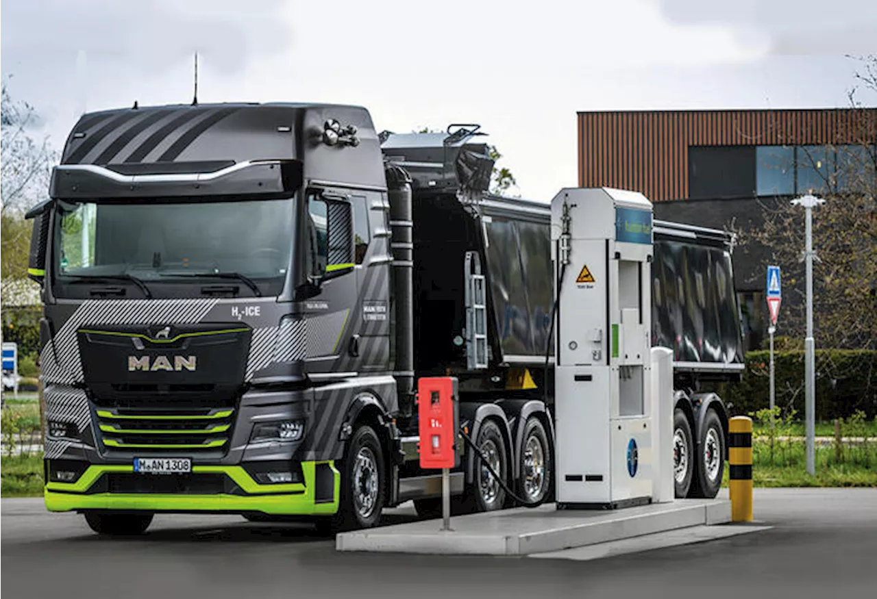 IAA Transportation, MAN espone il camion che brucia idrogeno