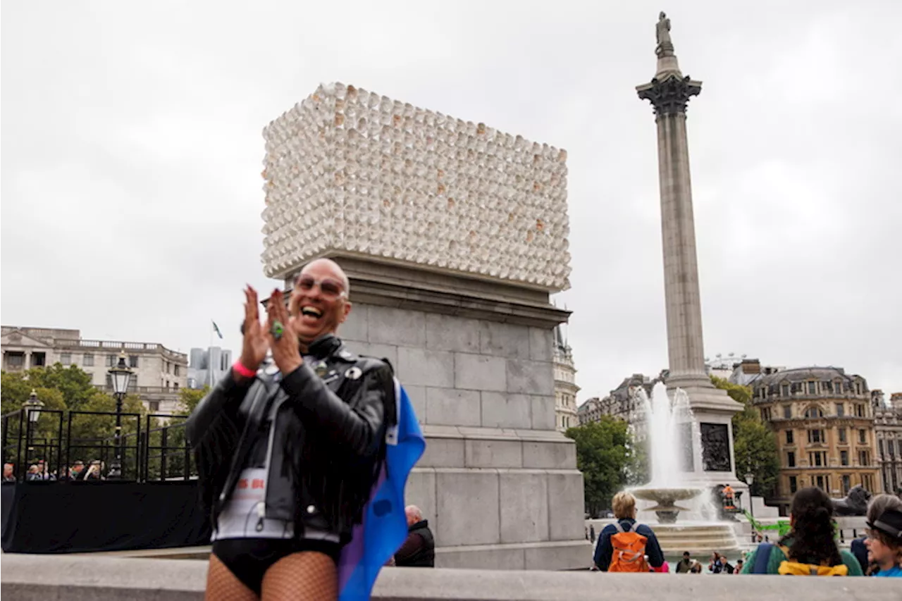 Installazione a Trafalgar Square