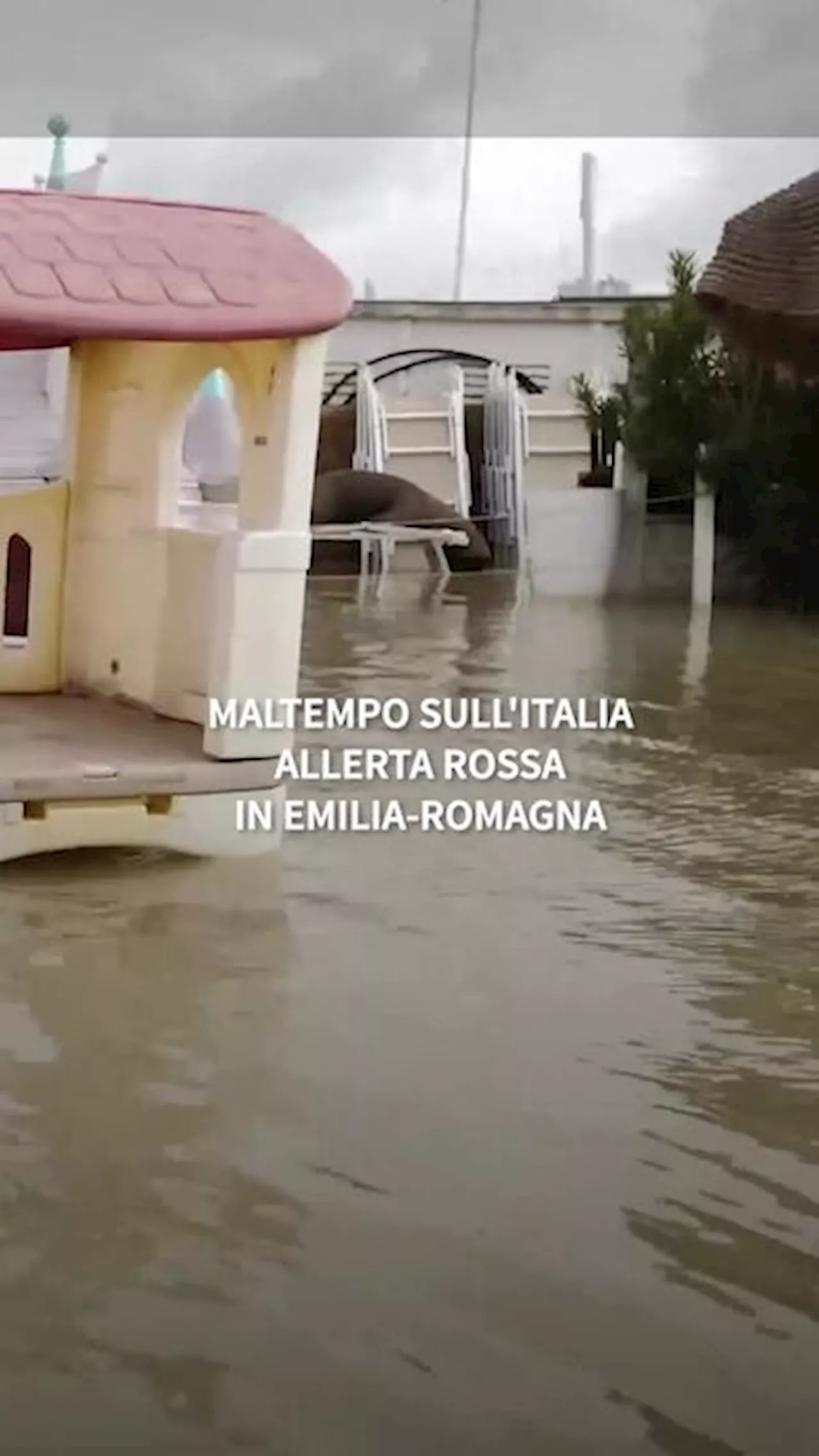 Maltempo sull'Italia, allerta rossa in Emilia-Romagna