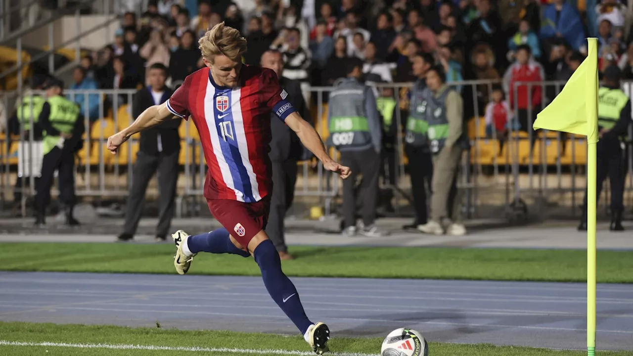 Arsenal captain Martin Odegaard has sustained 'significant' ankle ligament damage