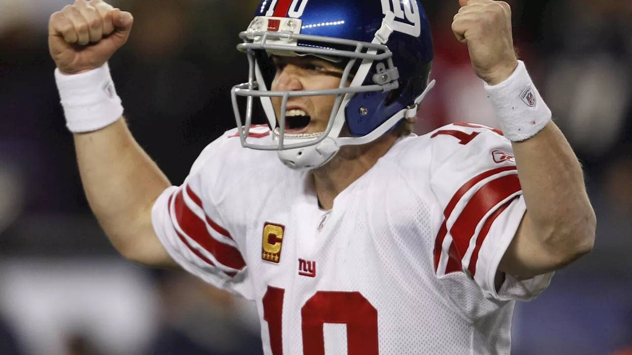 Eli Manning leads group of 1st time nominees for Pro Football Hall of Fame