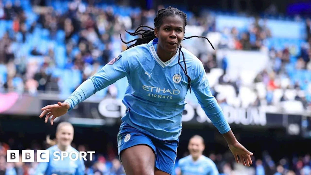 Khadija Shaw: Manchester City without club record goalscorer after visa error