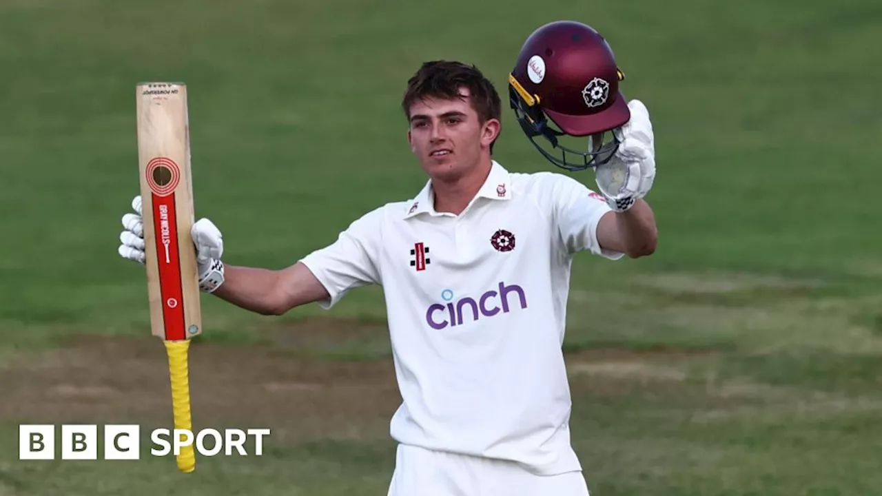 County Championship: James Sales ton puts Northants on top against Leicestershire