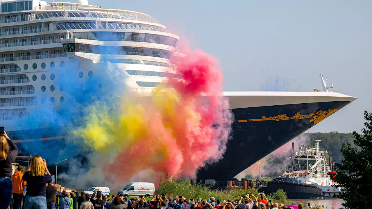 Kreuzfahrt: Hier verlässt Disneys Traumschiff die Meyer Werft