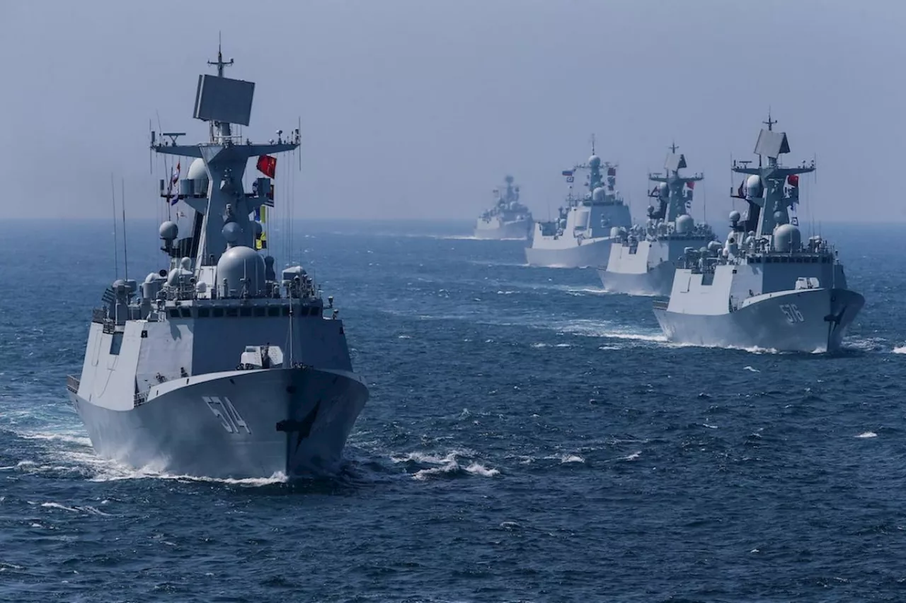 Chinese warships pass through strategic waters near Taiwan and Japan