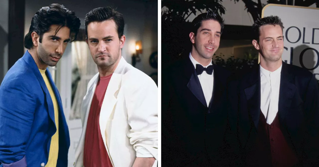 David Schwimmer Surprised By Matthew Perry's Praise For His Physical Comedy Skills