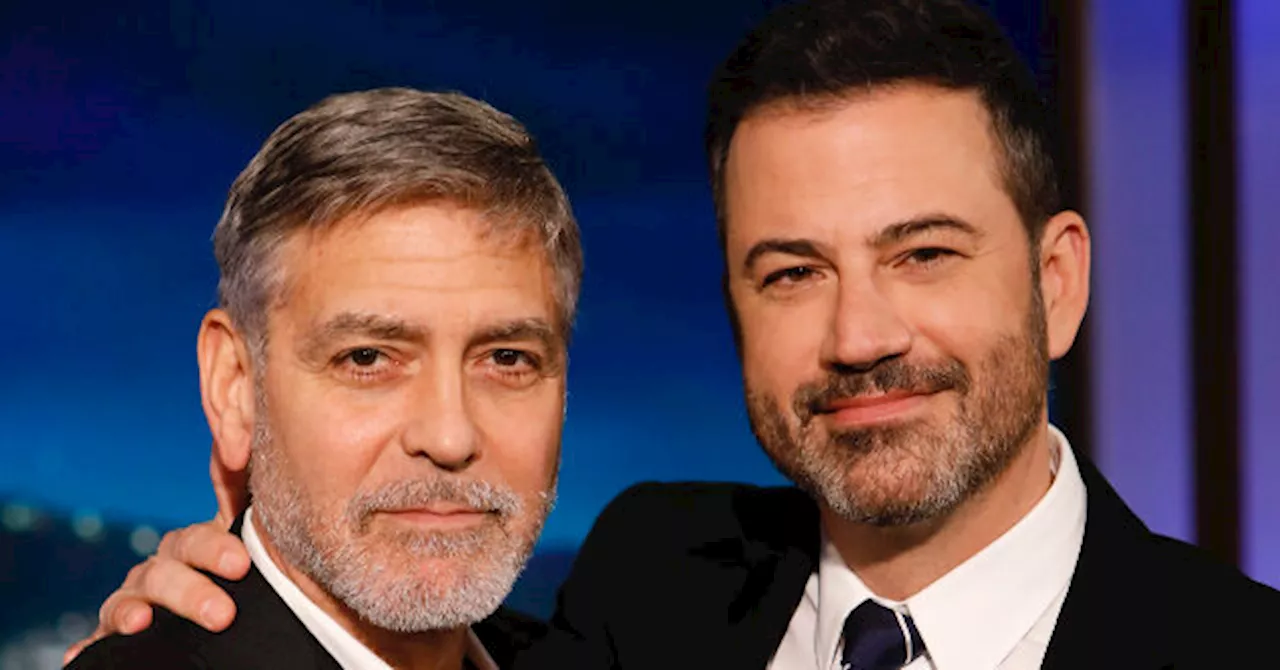 Jimmy Kimmel Asks George Clooney If Trump Will Use Government Against Him After Election