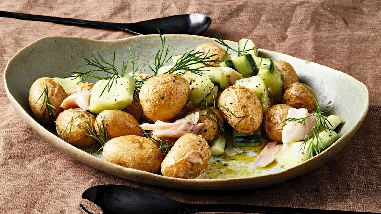 Kartoffel-Gurken-Salat mit Forelle - Ein kulinarischer Genuss