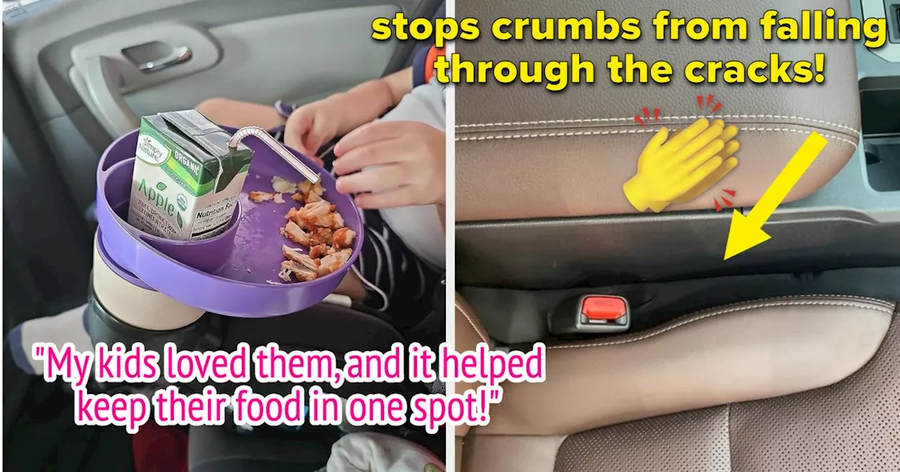 17 Things For Keeping Your Car Clean With Kids