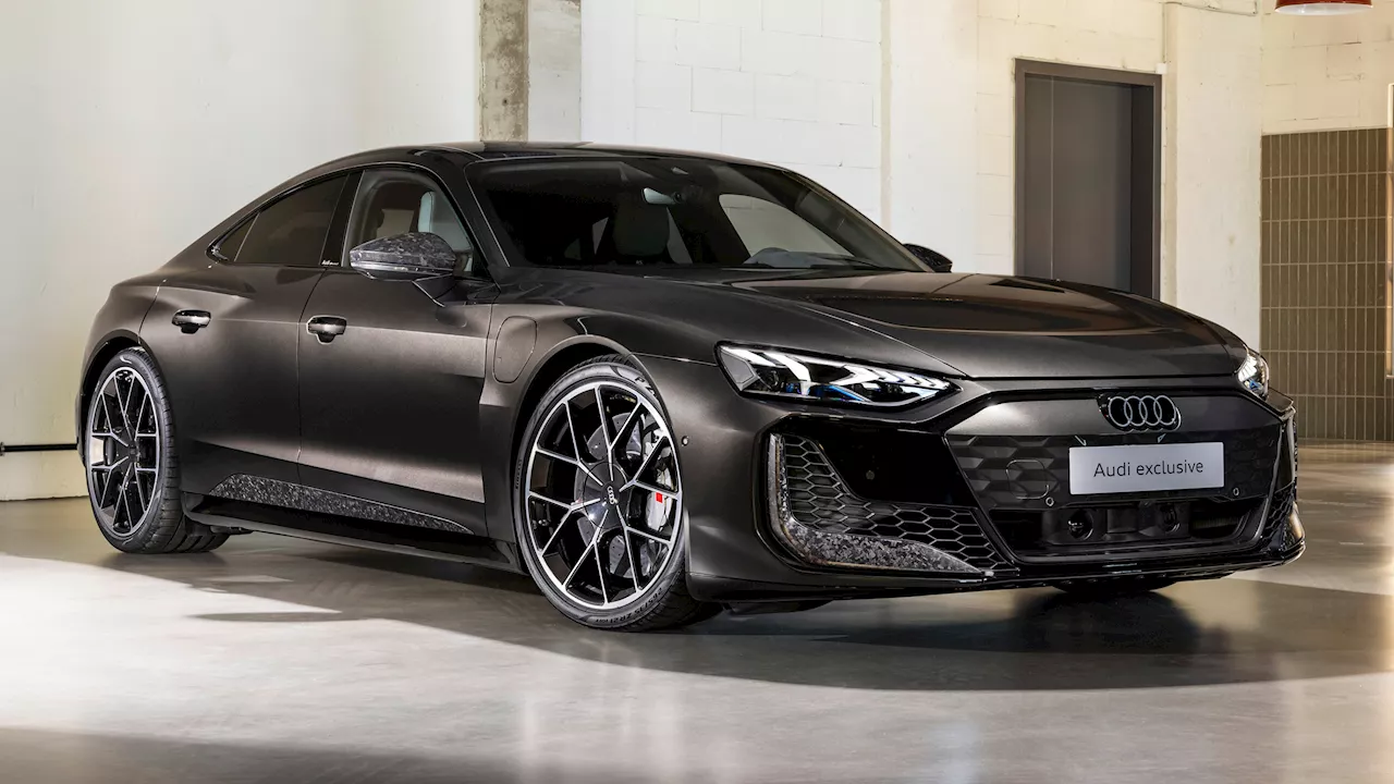 Audi Exclusive’s E-Tron GT Is An Arabica Grey Special Limited To 299 Units