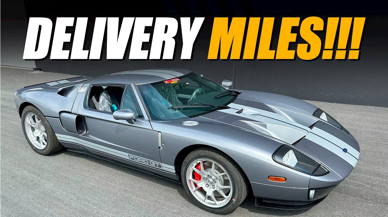 Delivery-Mileage 2006 Ford GT Is A Time Capsule