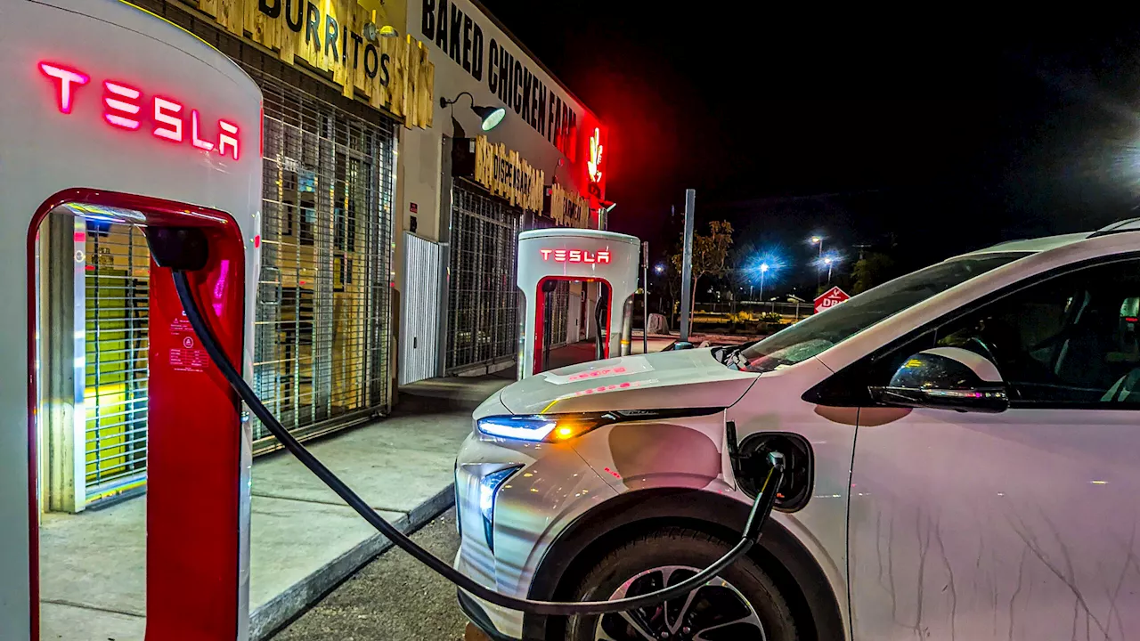 GM EVs Now Working At Tesla Superchargers!