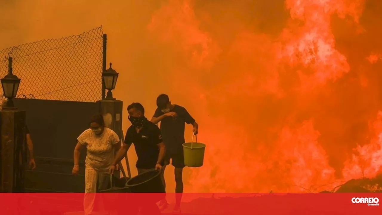 GNR interceta suspeito de atear incêndio de grandes dimensões em Albergaria-a-Velha