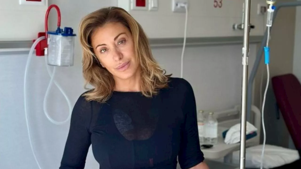 Sabrina Salerno in ospedale a causa di un tumore maligno al seno