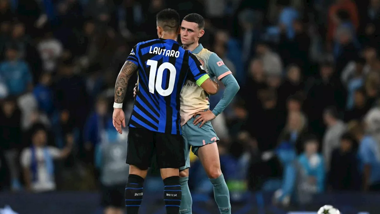 Pagelle Manchester City-Inter: Acerbi fa il guardiano, Bisseck, che piglio. Darmian, errore fatale. Calha e Barella da 7