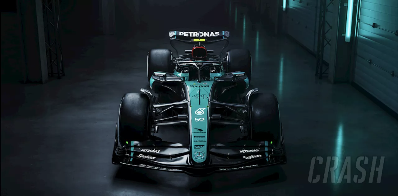 Mercedes reveal one-off green livery for Singapore Grand Prix