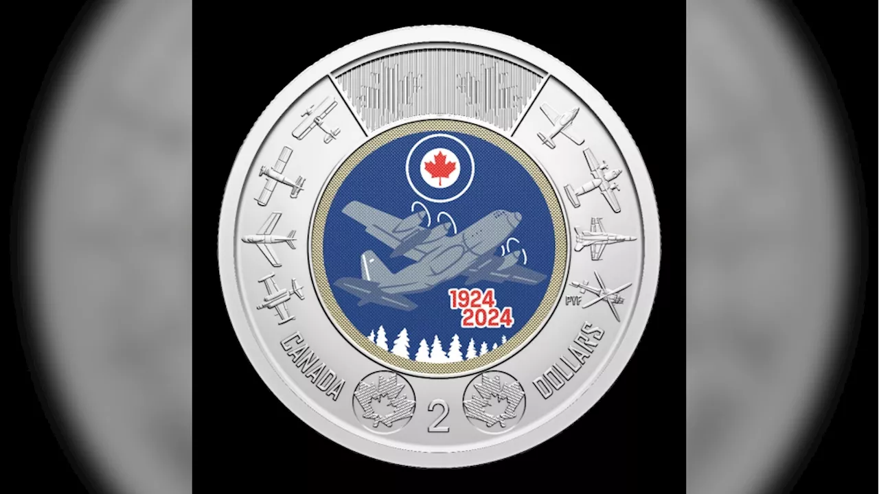 Royal Canadian Mint's new toonie commemorates 100th anniversary of Royal Canadian Air Force