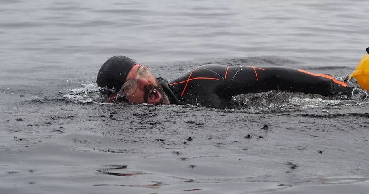 Loch Ness Monster encounter as shocked swimmer feels Nessie brush up against him