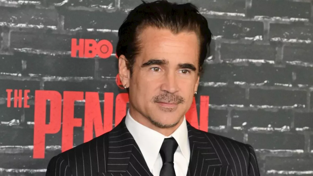 Colin Farrell, 48, hits the red carpet with his 14-year-old son Henry at the New York premiere of...