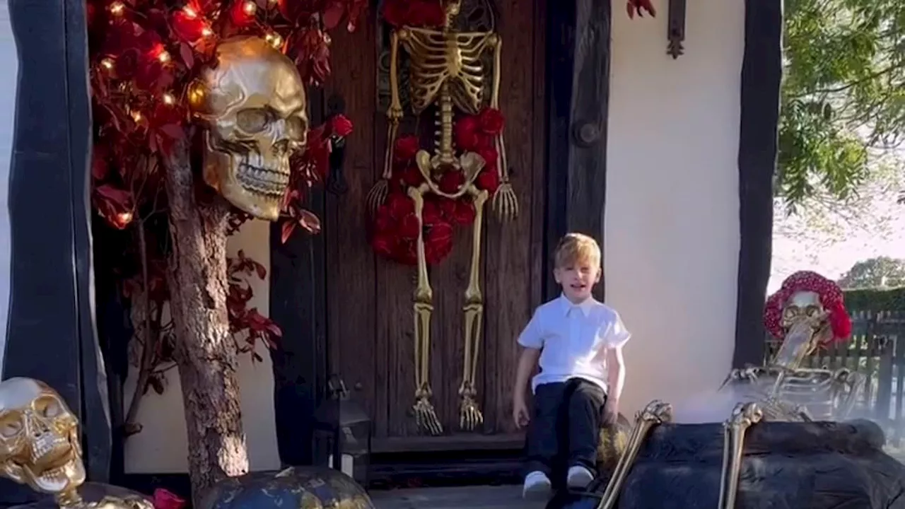 Stacey Solomon reveals her incredible Halloween decorations