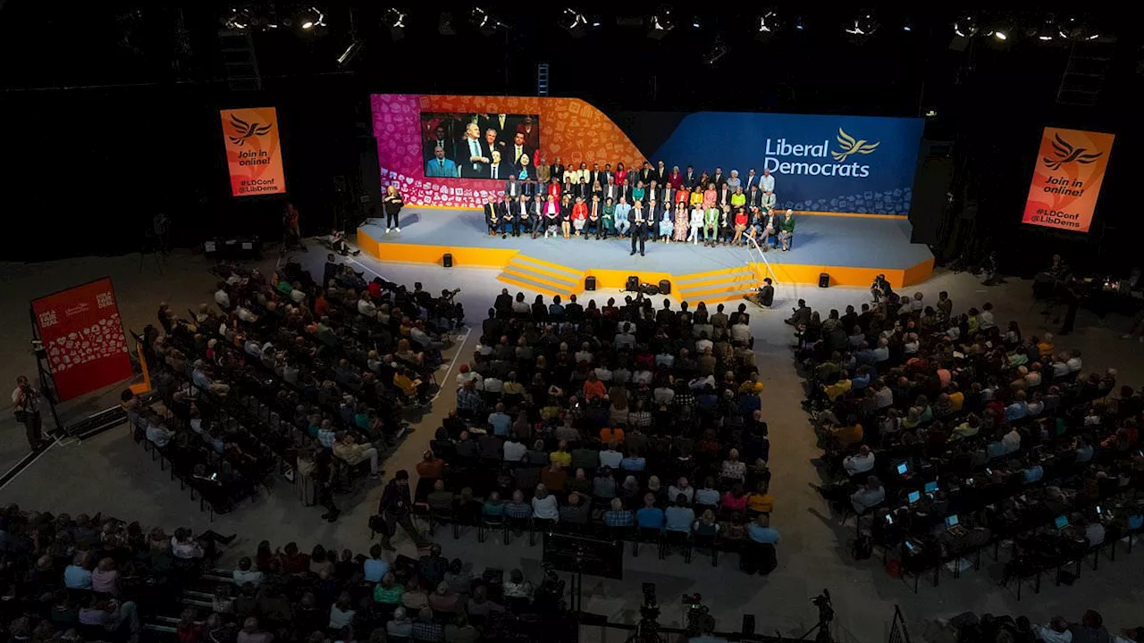 Man arrested on suspicion of sexual assault at Lib Dem conference in Brighton after 'late-night...