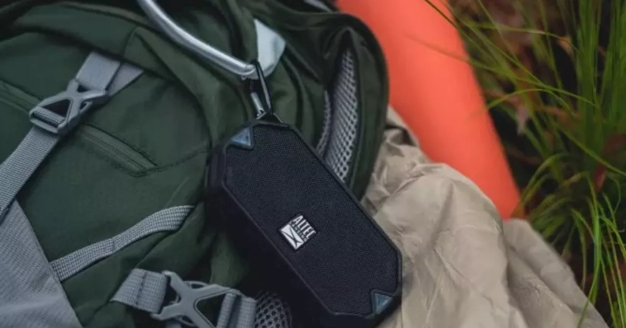 This neat waterproof speaker from Altec Lansing is only $16 today