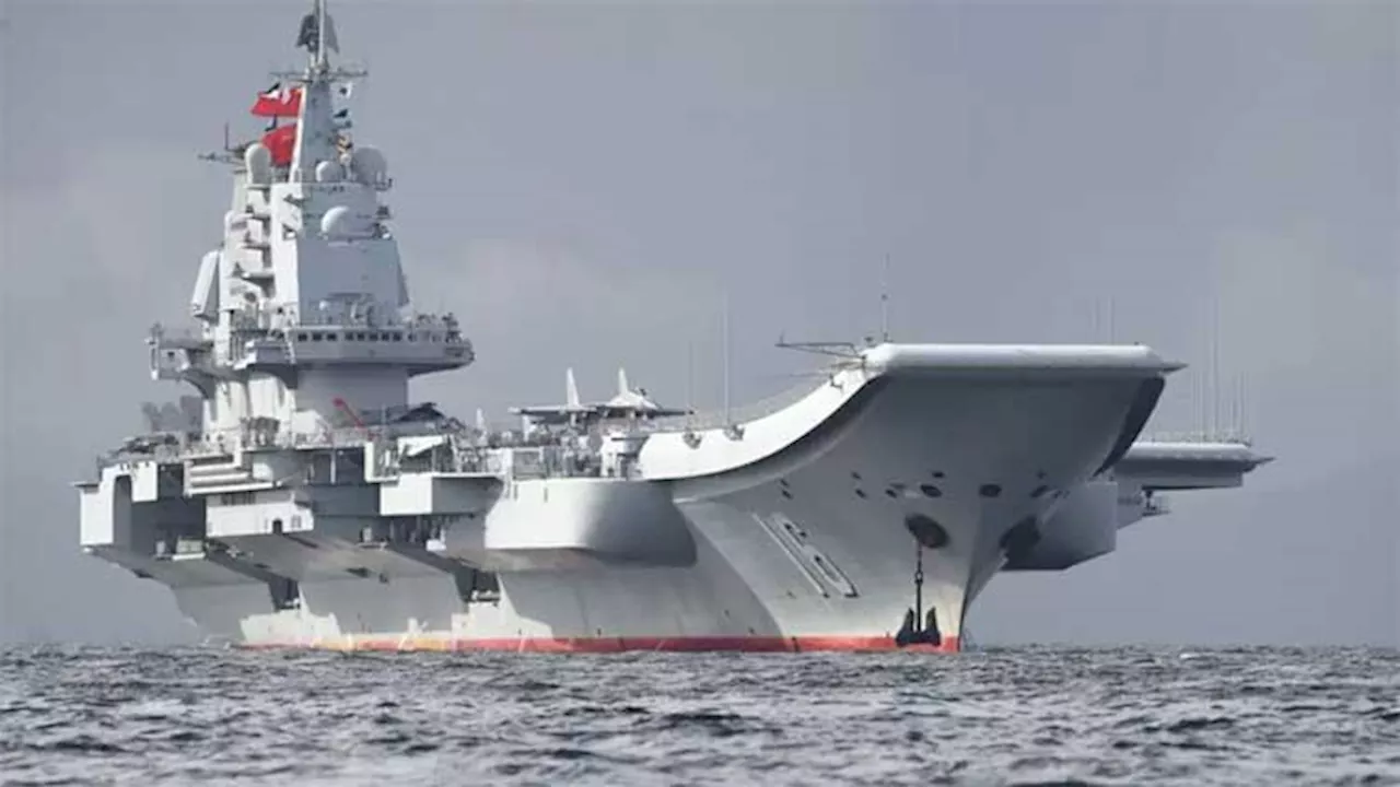 Chinese carrier sails through northeast Taiwan waters