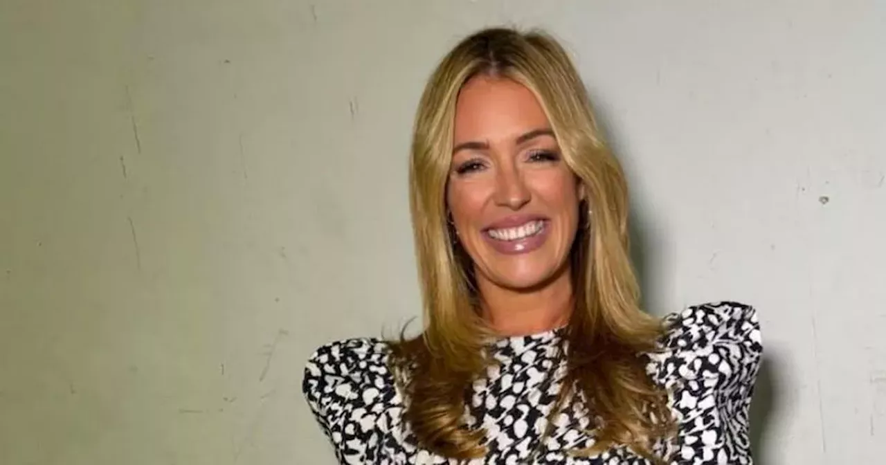 Cat Deeley Wears Gorgeous Mint Velvet Dress on This Morning