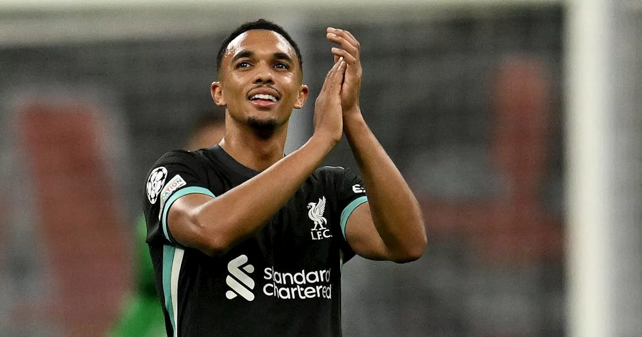 Trent Alexander-Arnold sends Real Madrid message hours after AC Milan masterclass for Liverpool