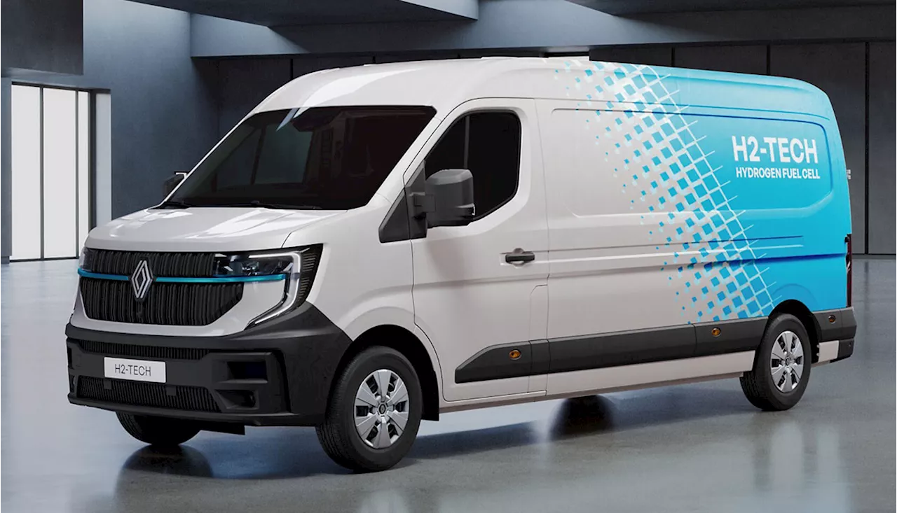 Renault präsentiert neuen Master mit Wasserstoffantrieb auf der IAA Transportation 2024