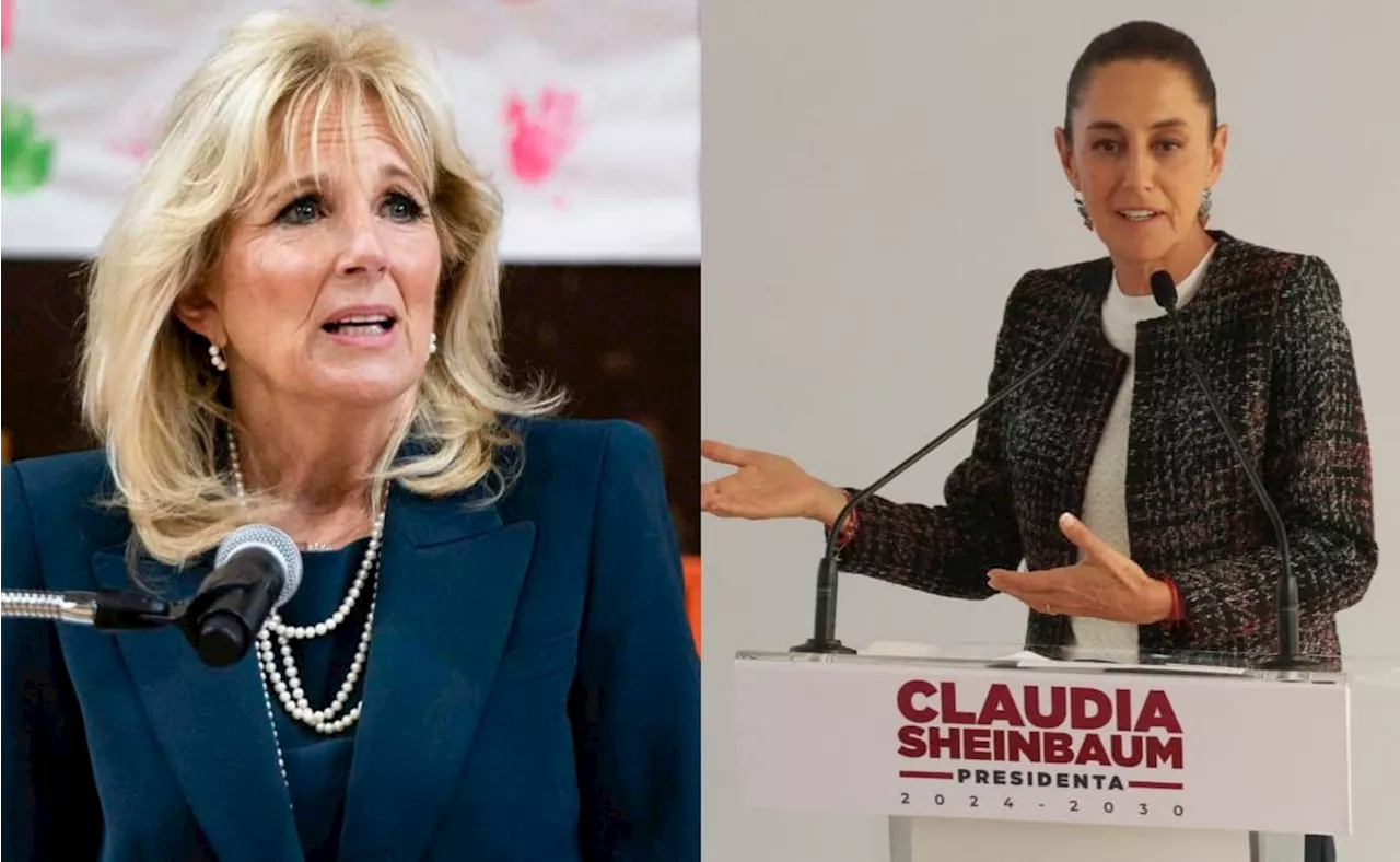 Jill Biden asistirá a la toma de posesión de Claudia Sheinbaum el 1 de octubre