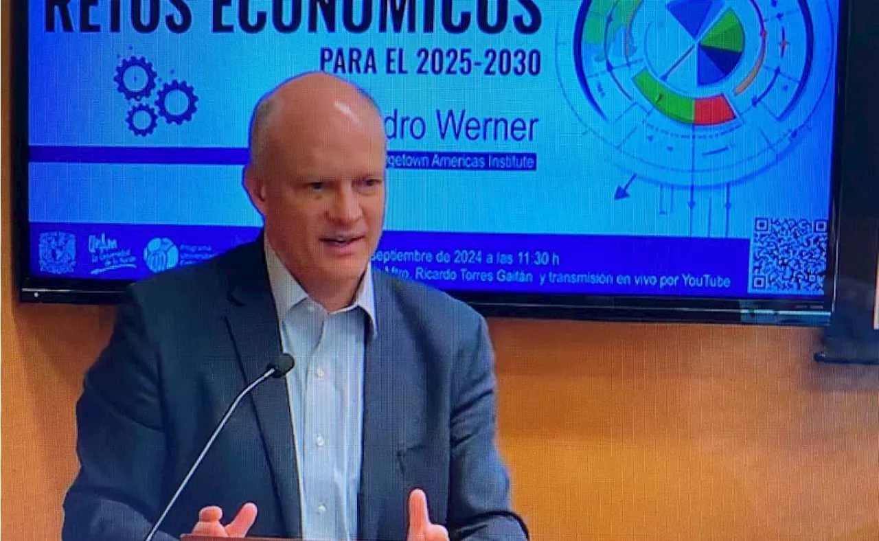 “México podría entrar en recesión económica en 2025”: exsubsecretario de Hacienda, Alejandro Werner