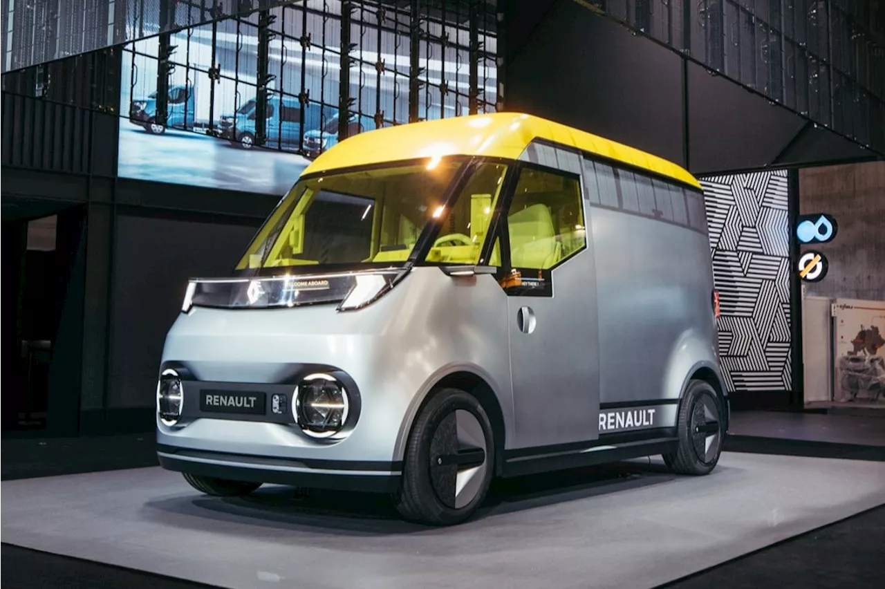 Renault präsentiert elektrischen Transporter Estafette als Konzeptfahrzeug