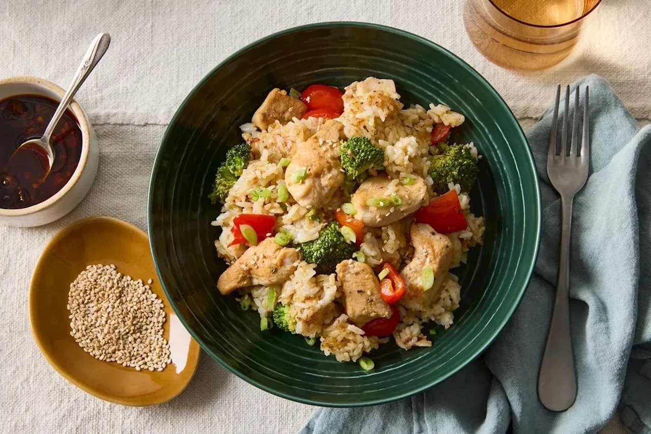 Sheet-Pan Chicken Fried Rice Recipe on Food52