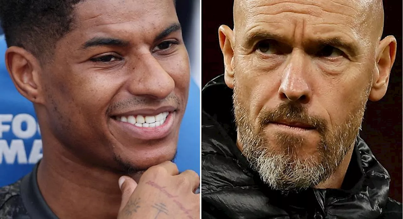 ten Hag gläds med Rashford: 'Det blir lättare för laget'