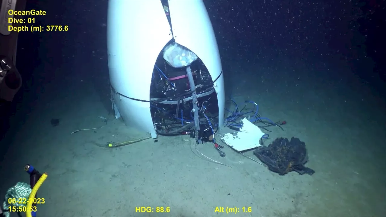 New Video Recreates Titan Submersible's Last Moments as Coast Guard Hearing Continues