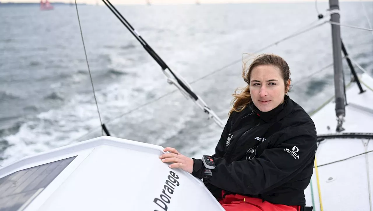 Violette Dorange, plus jeune navigatrice au départ du Vendée Globe