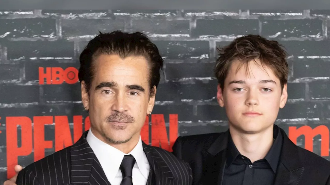 Colin Farrell: Sohn Henry begleitet ihn zu Premiere